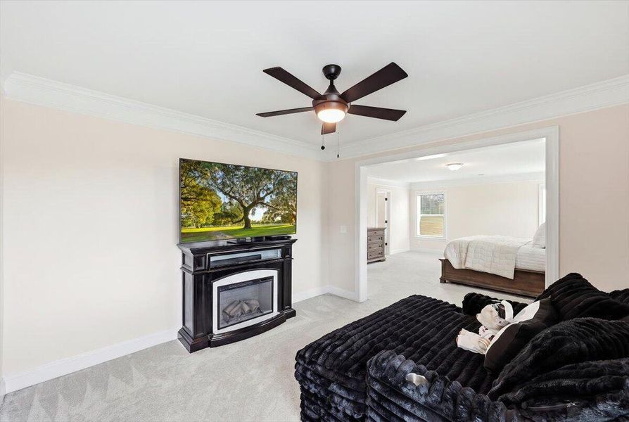 Furnished interior view inside a new home in , Ridgeville (Image 17). Furnished interior view inside a new home in , Ridgeville (Image 17).