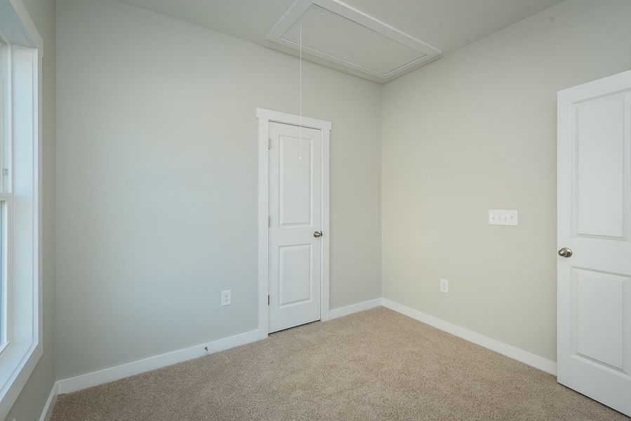 Representative unfurnished interior of a home built from the Grayson B by Foundation Home Builders LLC in Ambergate II, Rocky Mount (Image 21).