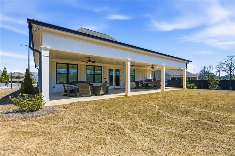Exterior details and patio area of a home in , Canton (Image 26). Exterior details and patio area of a home in , Canton (Image 26).