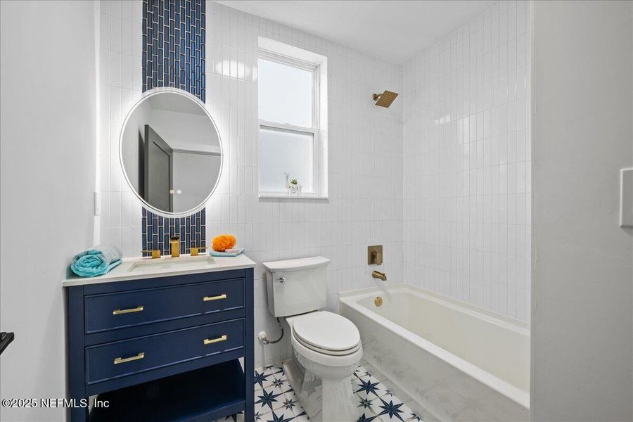 Furnished interior view inside a new home in , Jacksonville (Image 15).