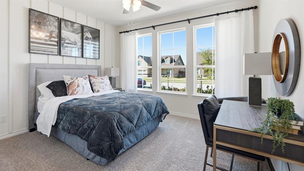 Furnished interior view inside a new home in The Woods at Lindsey Place, Anna (Image 24). Furnished interior view inside a new home in The Woods at Lindsey Place, Anna (Image 24).