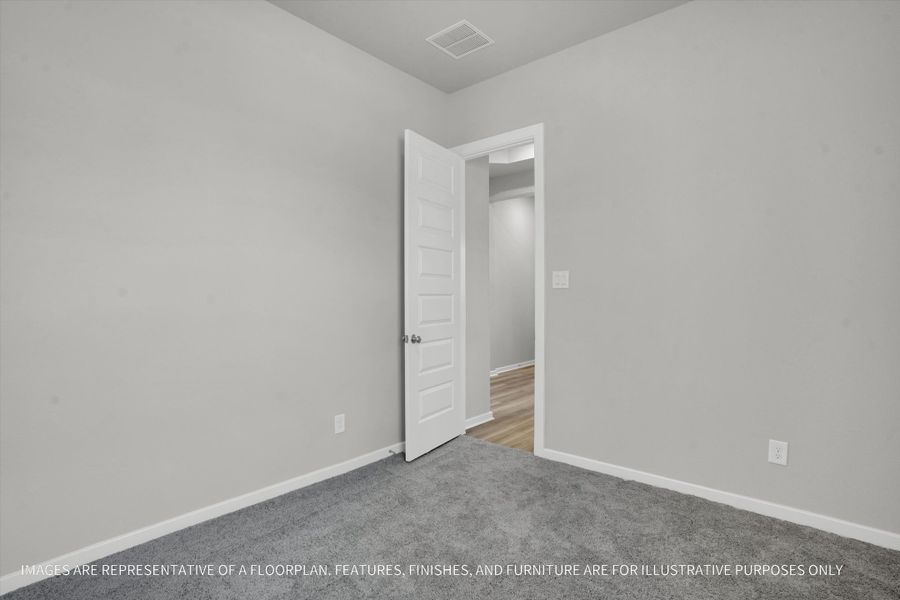 Spacious, unfurnished interior of a new home in River Ranch 55', Dayton (Image 20).