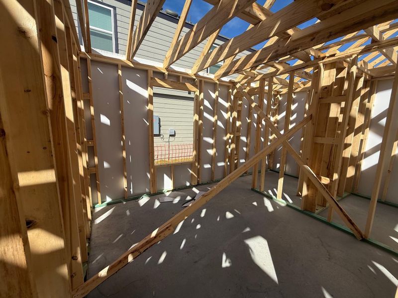 In-progress construction of a new home in Wayside Village, Houston, TX (Image 20).