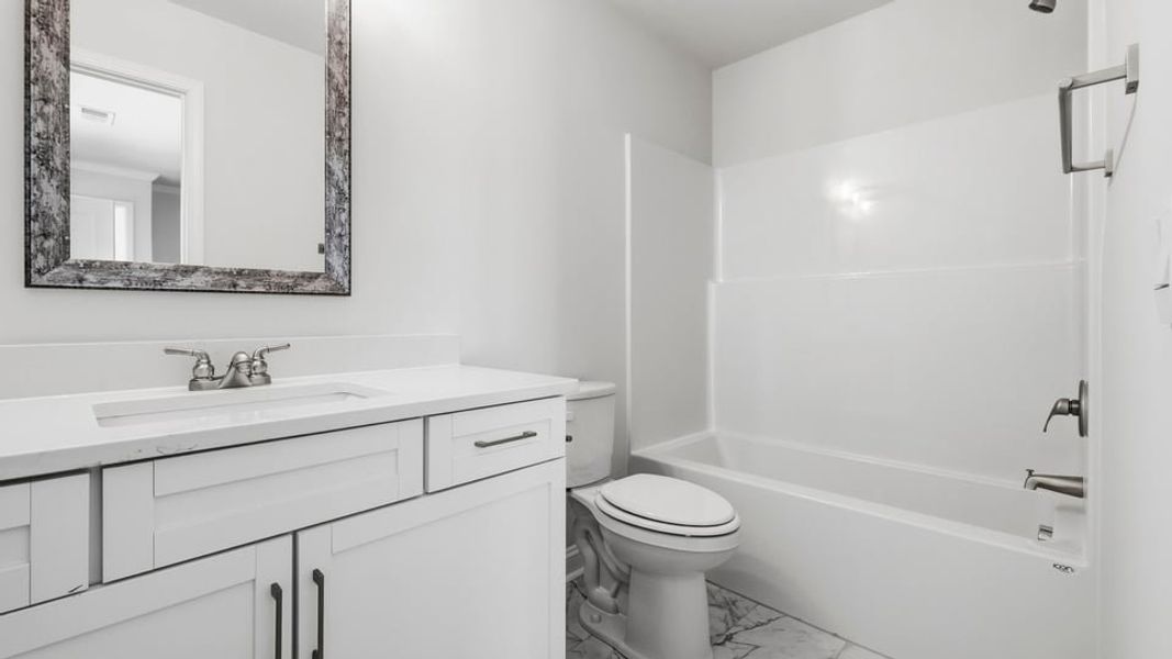 Furnished interior view inside a new home in Blue Ridge Trail, Fountain Inn (Image 10).