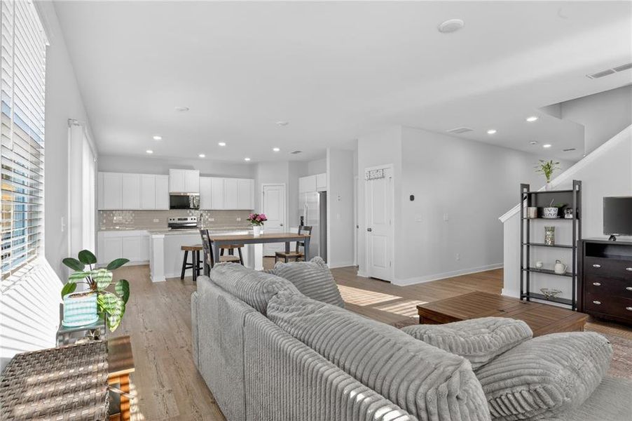 Furnished interior view inside a new home in Parkview Estates, Atlanta (Image 17).