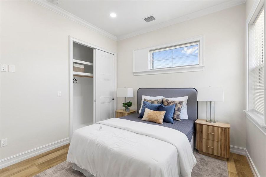 Furnished interior view inside a new home in , St. Petersburg (Image 52).