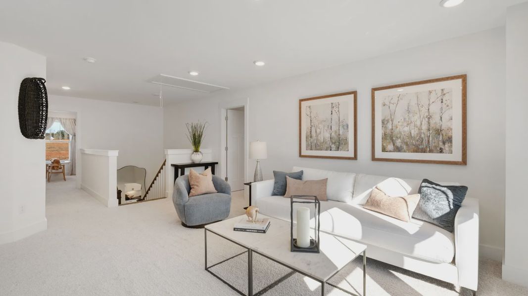 Furnished interior view inside a new home in Fox Hollow, Spartanburg (Image 15).