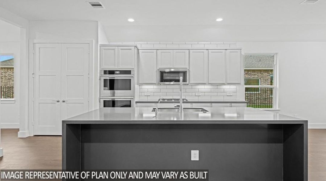 Furnished interior view inside a new home in River Ranch Estates, Dayton (Image 5).