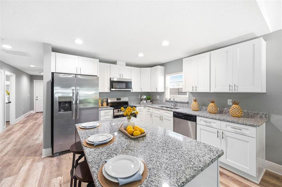Furnished interior view inside a new home in , Plant City (Image 9).