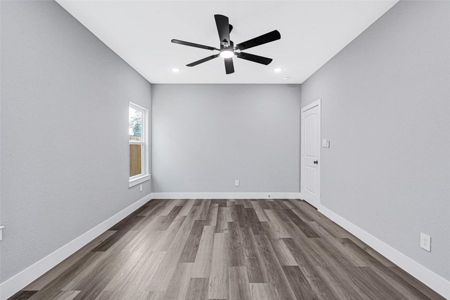 Another view of the master bedroom