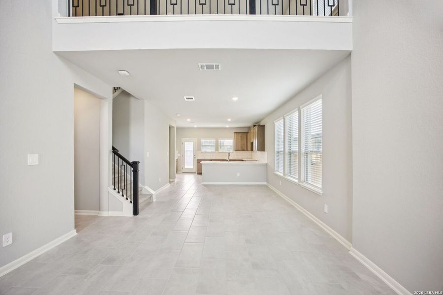 Spacious, unfurnished interior of a new home in Kallison Ranch, San Antonio (Image 38). Spacious, unfurnished interior of a new home in Kallison Ranch, San Antonio (Image 38).