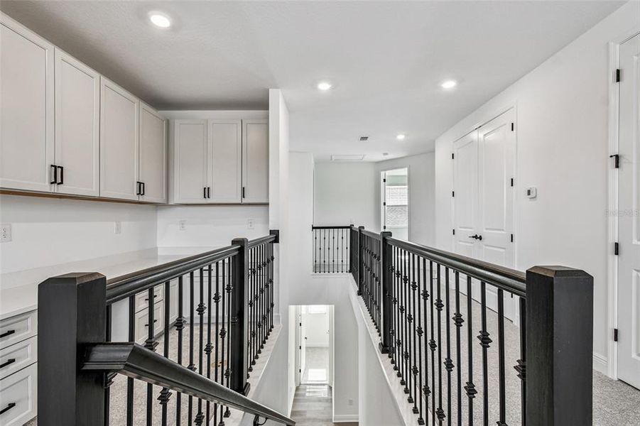 Furnished interior view inside a new home in Creeks Edge at Twin Rivers, Parrish (Image 15).