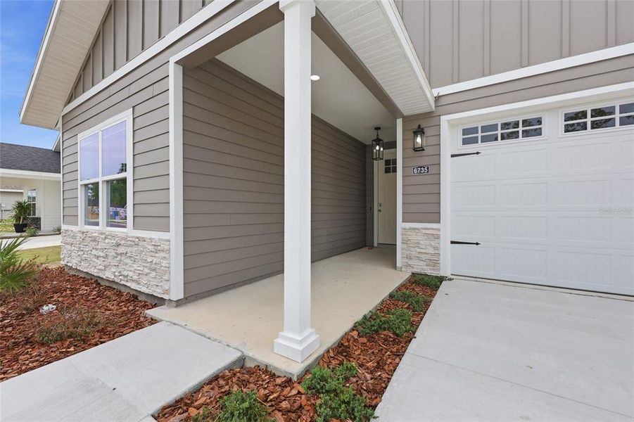 Exterior details and patio area of a home in , Gainesville (Image 3). Exterior details and patio area of a home in , Gainesville (Image 3).