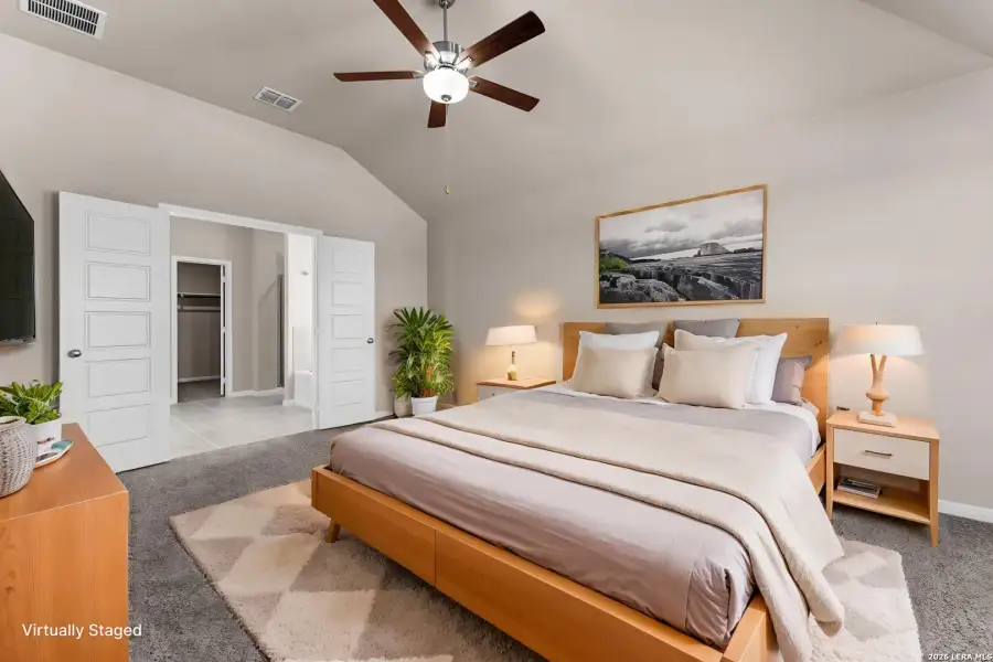 Furnished interior view inside a new home in , Elmendorf (Image 7).