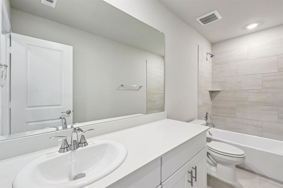 Photo is not of the actual home, but is an inspirational photo of builder’s model home and may depict options, furnishings, and/or decorator features that are not included.