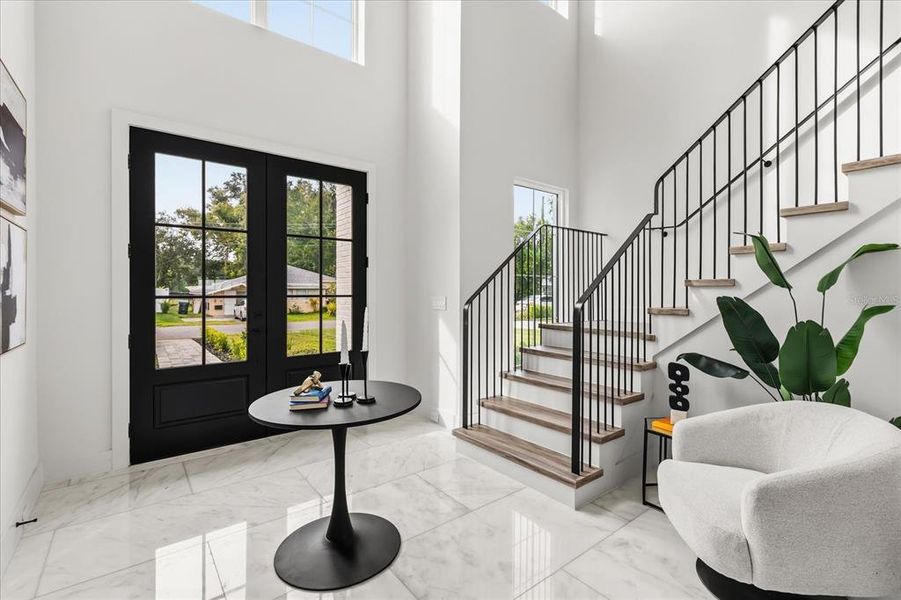 Furnished interior view inside a new home in , Orlando (Image 33).