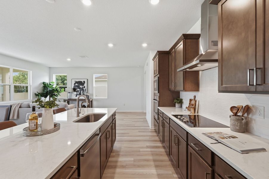 Furnished interior view inside a new home in Country Club Estates, Palm Bay (Image 4).