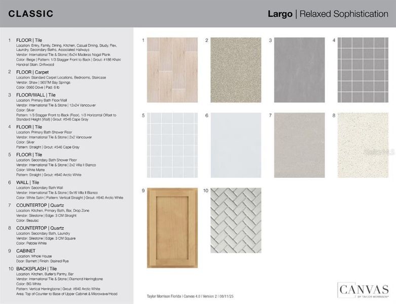 Sample of building materials used in homes in Esplanade at Azario Lakewood Ranch, Bradenton (Image 26). Sample of building materials used in homes in Esplanade at Azario Lakewood Ranch, Bradenton (Image 26).