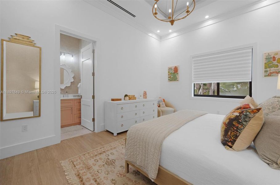 Furnished interior view inside a new home in , Key Largo (Image 4).