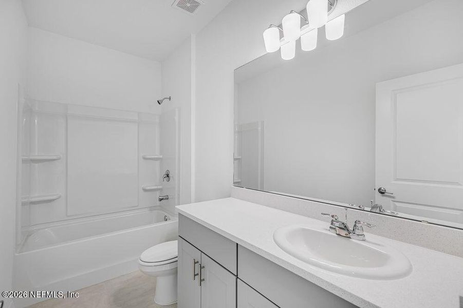 Furnished interior view inside a new home in Coopers Meadow, Jacksonville (Image 5).