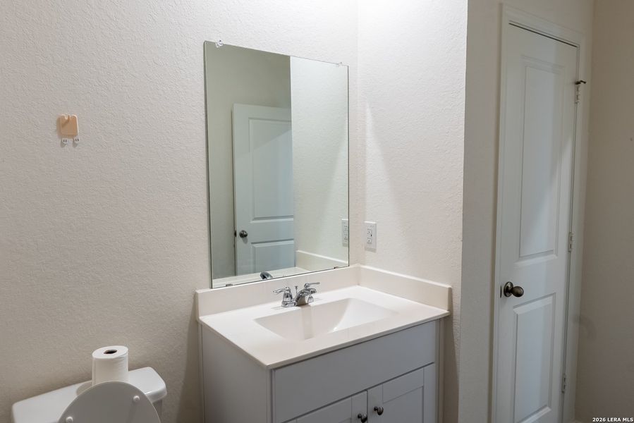 Furnished interior view inside a new home in Trails at Culebra, San Antonio (Image 7).