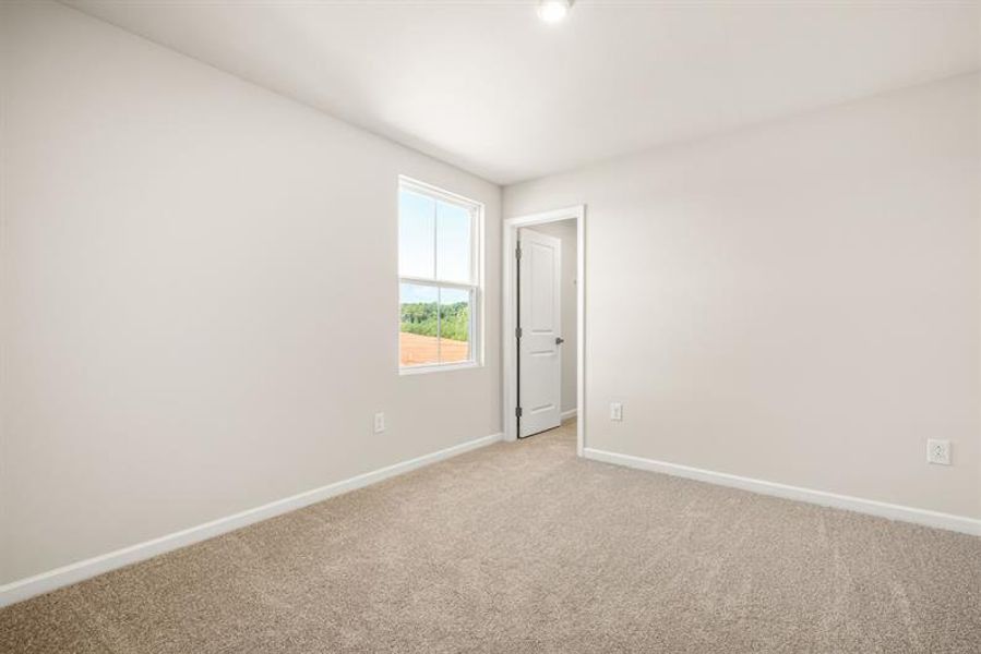 Spacious, unfurnished interior of a new home in Brookshire, Sanford (Image 21).