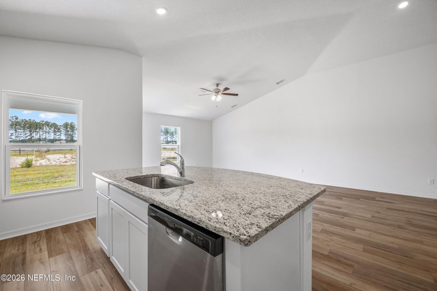 Furnished interior view inside a new home in Westport Landing, Jacksonville (Image 7).