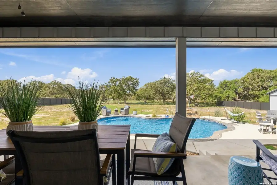 Exterior details and patio area of a home in , La Vernia (Image 4). Exterior details and patio area of a home in , La Vernia (Image 4).