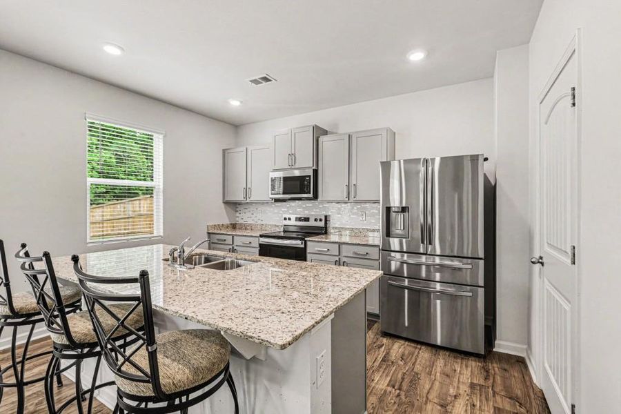 Furnished interior view inside a new home in , Fairburn (Image 17).