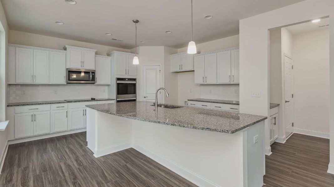 Representative furnished interior of a home built from the Arlington by DRB Homes in Blake Pond, Lillington (Image 29).