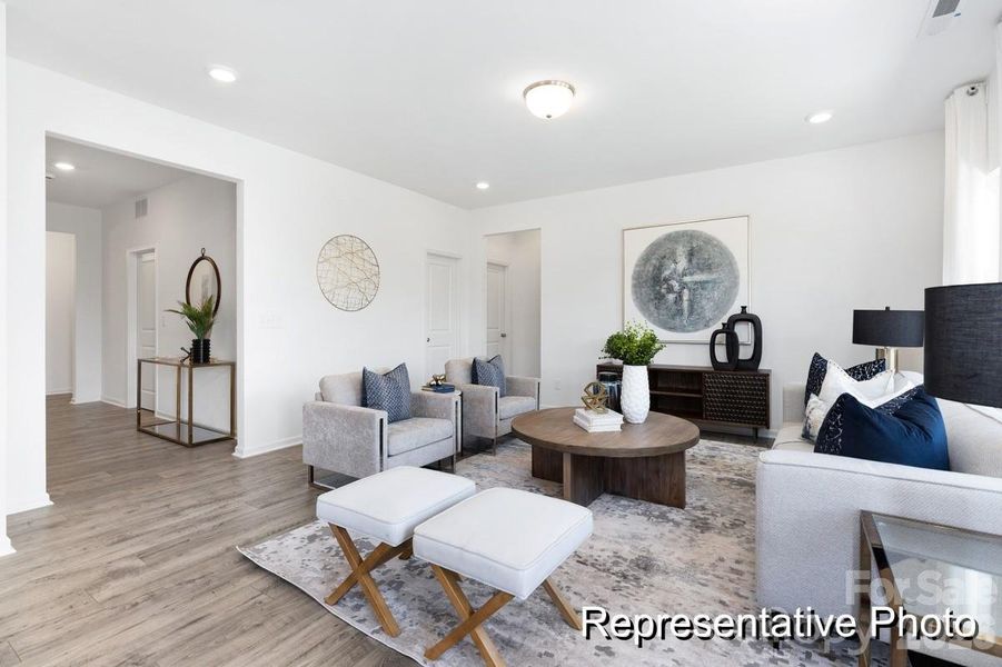Furnished interior view inside a new home in Autumn Ridge, High Shoals (Image 9).