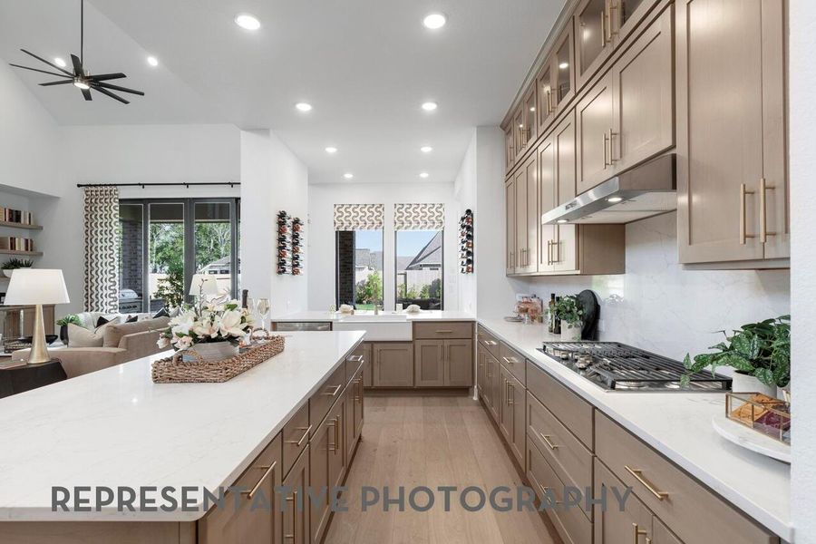 Furnished interior view inside a new home in The George, Richmond (Image 14).
