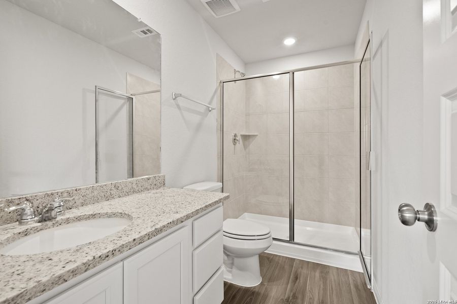 Furnished interior view inside a new home in Applewhite Meadows, San Antonio (Image 5).