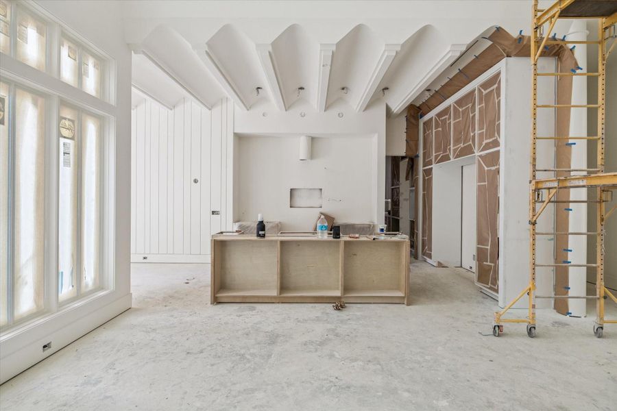 Kitchen as of August 11. Not ceiling detail. Kitchen as of August 11. Not ceiling detail.
