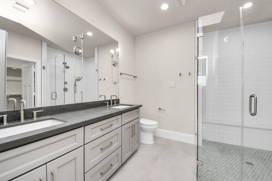 Furnished interior view inside a new home in , Houston (Image 13).