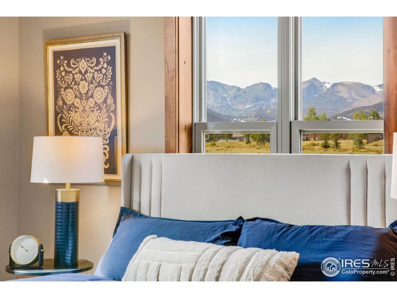 View from upstairs bedroom