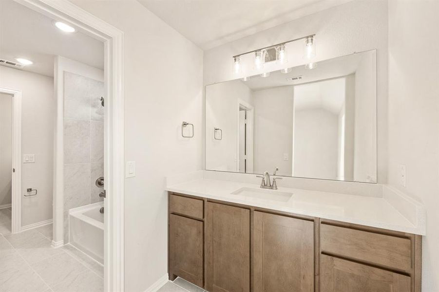 Furnished interior view inside a new home in Addison Hills, Cedar Hill (Image 15).