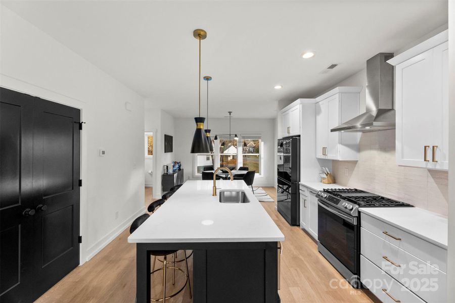 Furnished interior view inside a new home in , Charlotte (Image 9).