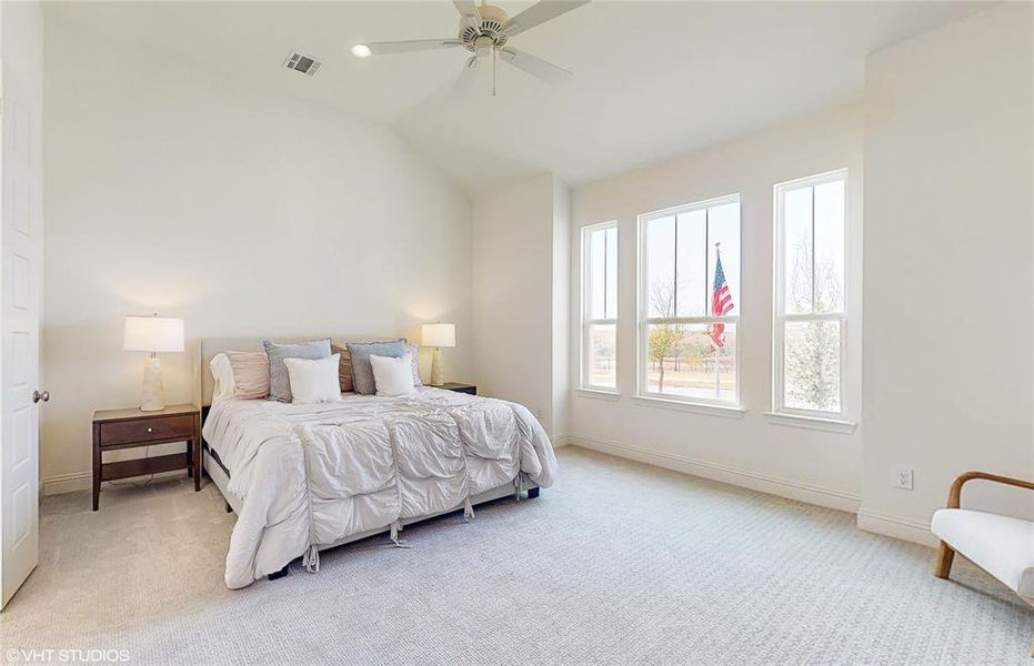 Furnished interior view inside a new home in Walsh, Aledo (Image 12).
