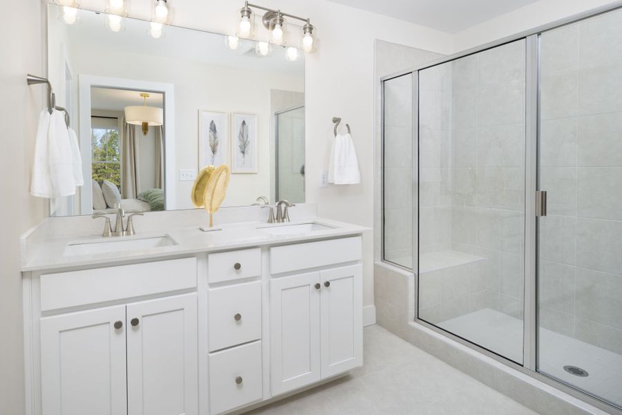 Representative furnished interior of a home built from the Vienna by Mattamy Homes in Powell, Angier (Image 6).