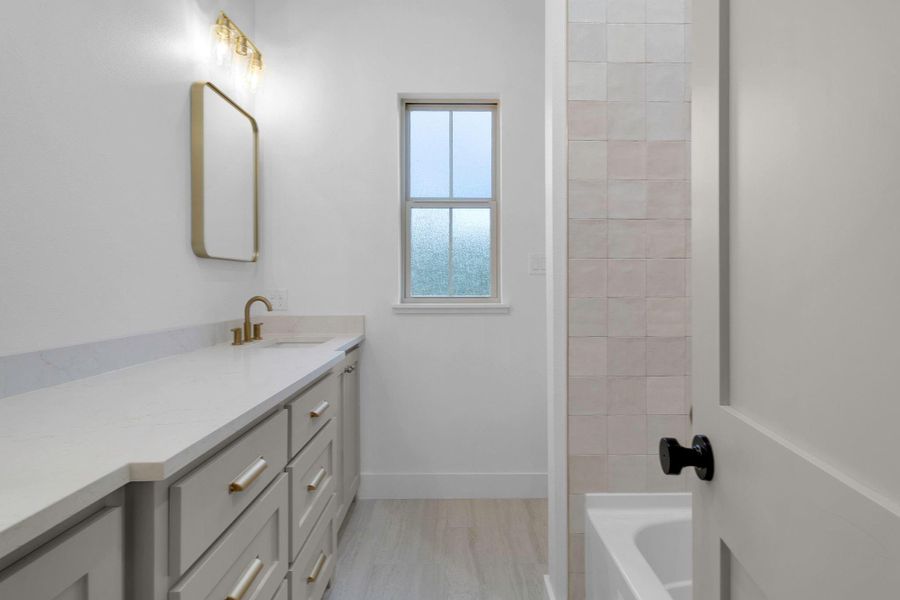 Furnished interior view inside a new home in , Livingston (Image 7).