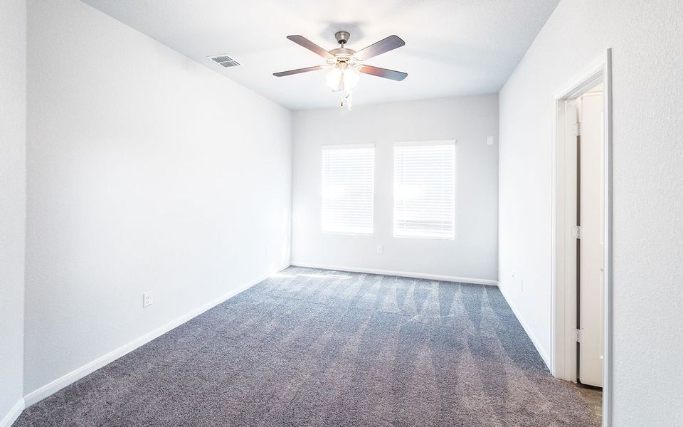 Representative unfurnished interior of a home built from the Pine by CastleRock Communities in Serenada, Brookshire (Image 8).