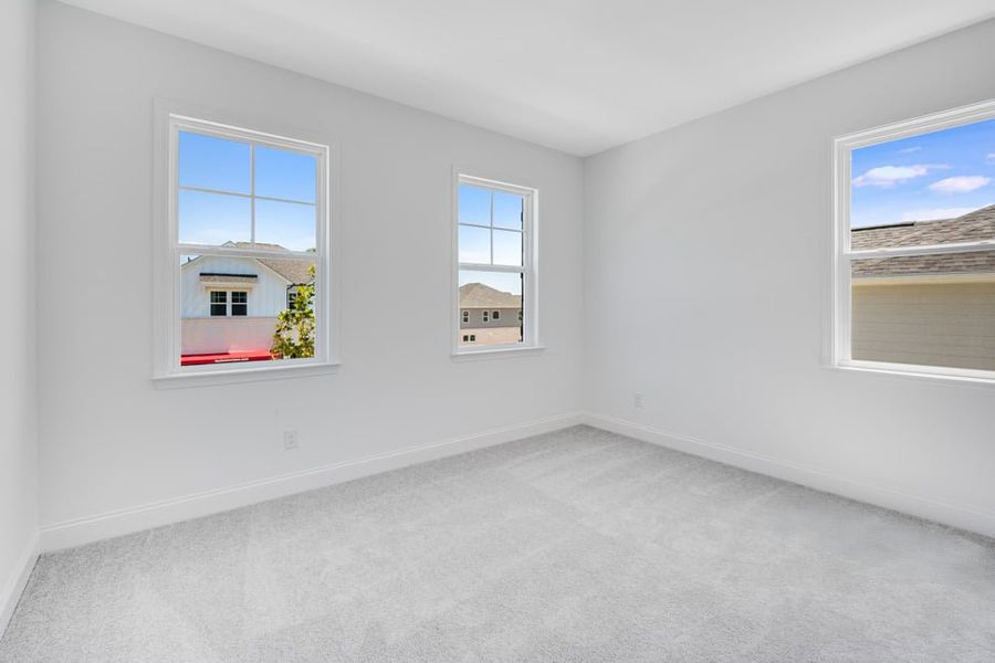 Spacious, unfurnished interior of a new home in Oakmead, Buford (Image 20). Spacious, unfurnished interior of a new home in Oakmead, Buford (Image 20).