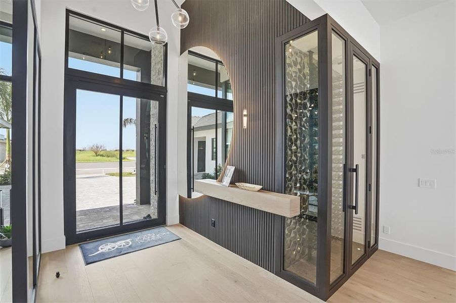 Furnished interior view inside a new home in , Sarasota (Image 43).