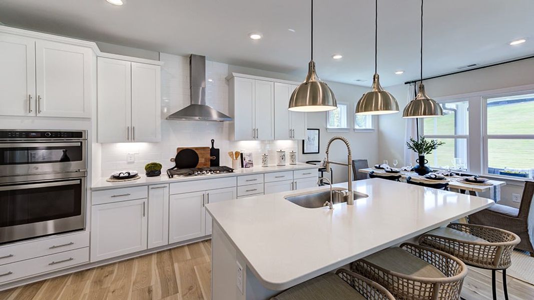 Representative furnished interior of a home built from the Sheridan by Taylor Morrison in Silverstone Traditional, Knightdale (Image 5).