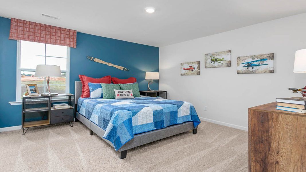 Furnished interior view inside a new home in Havencrest, Greensboro (Image 38).