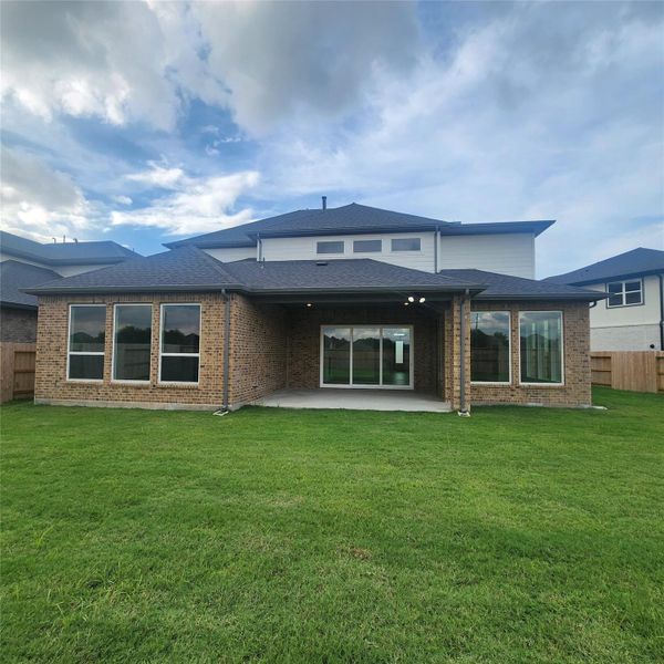 large back yard large back yard