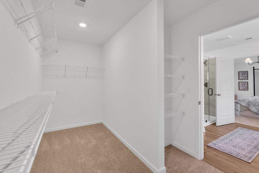 Representative unfurnished interior of a home built from the Benton II by Great Southern Homes in Springwood Grove, Central (Image 23).