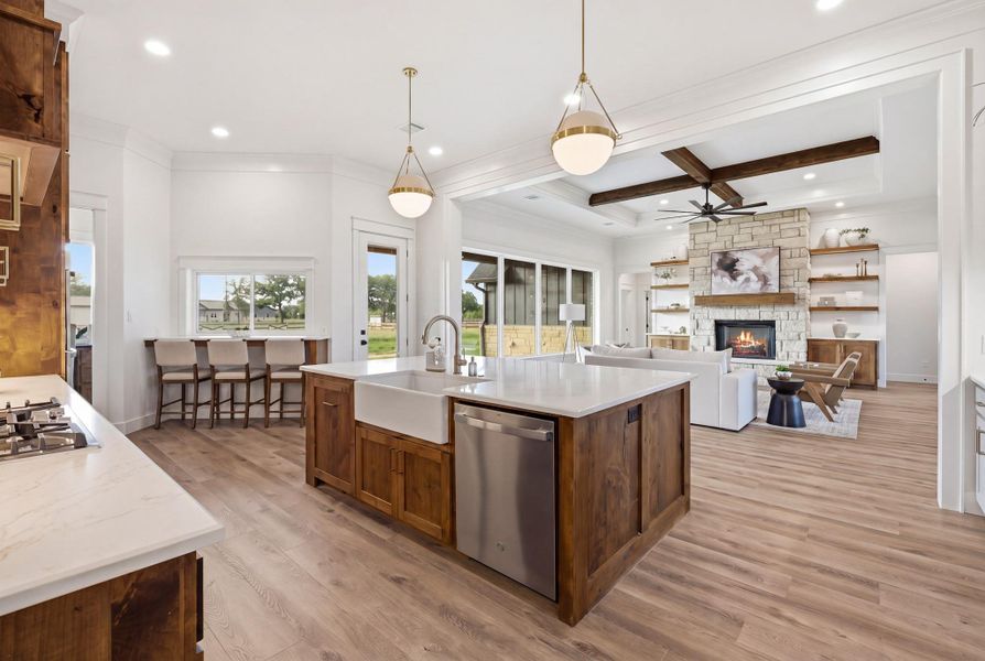 Furnished interior view inside a new home in , Bryan (Image 6).