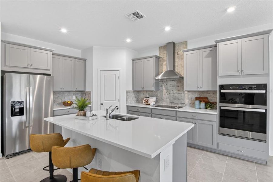 Furnished interior view inside a new home in Rainwood, Clermont (Image 7).